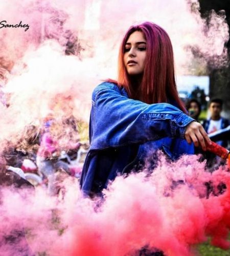 humo de colores